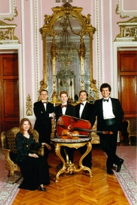 Ensemble 'Musica Da Camerа'>
<b>Ensemble 'Musica Da Camera'</b> is, properly speaking, a sextet consisting of a piano, a violin, a cello, a flute, a clarinet and a voice. It was founded in 1990 by graduates of the St. Petersburg Conservatory. The musicians of the ensemble are winners of various international competitions. Led by their informal leader, pianist Pavel Elyashevitch, they have immediately joined the music and concert life of the city and begun to play an important role in it, performing not only as members of the ensemble, but also solo.
<br>Along with concerts in the best halls of Saint Petersburg, the ensemble is often on tours abroad. Numerous listeners in Germany, Italy, Holland, Greece, Denmark and the USA are well-acquainted with the art of the ensemble.
<br>Recordings of the ensemble, made at various radio stations, have a notable success. In 1996, 'Musica Da Camera' was awarded by the Russian radio station 